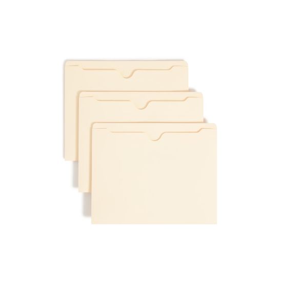 Picture of Smead Manila File Jackets, Reinforced Tab, 9 1/2in x 11 3/4in, Pack Of 100