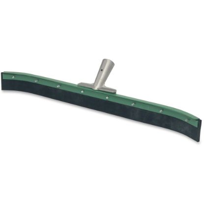 Picture of Unger AquaDozer Curved 24in Floor Squeegee - 23.62in EPDM Rubber Blade - Sturdy, Heavy Duty, Durable - Green, Black