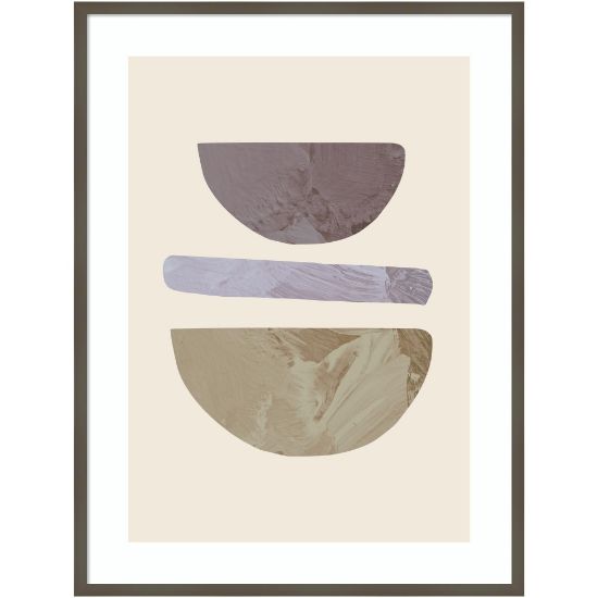 Picture of Amanti Art Collage 01 by 1x Studio Wood Framed Wall Art Print, 41inH x 31inW, Gray