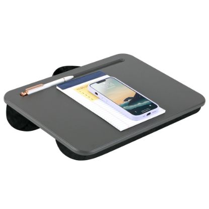 Picture of LapGear Compact Lap Desk, Charcoal