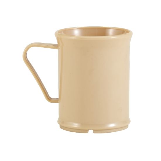 Picture of Cambro Camwear Dinnerware Mugs, 9.6 Oz, Beige, Set Of 48 Mugs