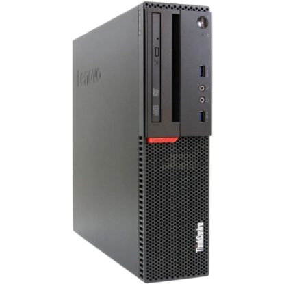 Picture of Lenovo ThinkCentre M900 Refurbished Desktop PC, Intel Core i5, 8GB Memory, 256GB Solid State Drive, Windows 10, RF610594