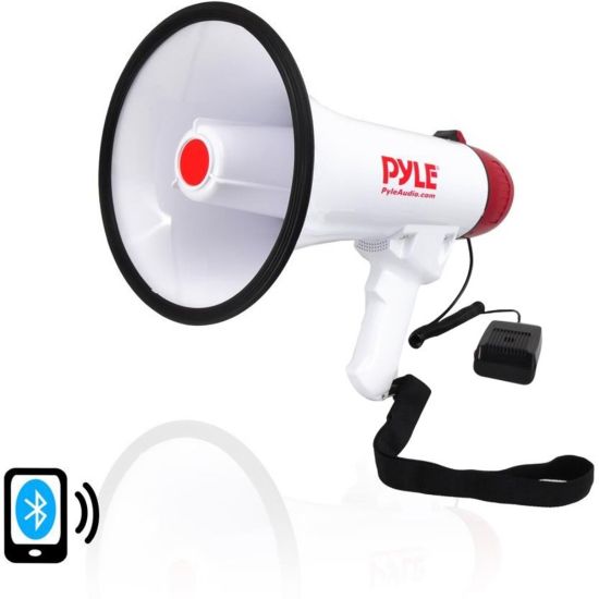 Picture of Pyle PMP42BT Megaphone - 40 W Amplifier - Built-in Amplifier - USB Port - 16 Hour