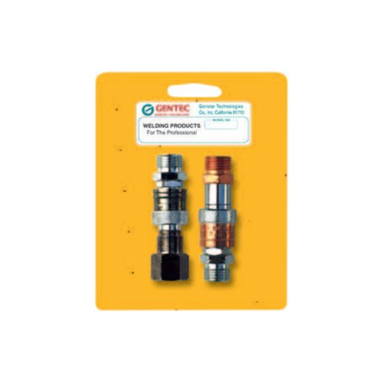 Picture of Quick Connector Sets, Hose-to-Hose Connector Set, 145 psi, Fuel/Oxygen