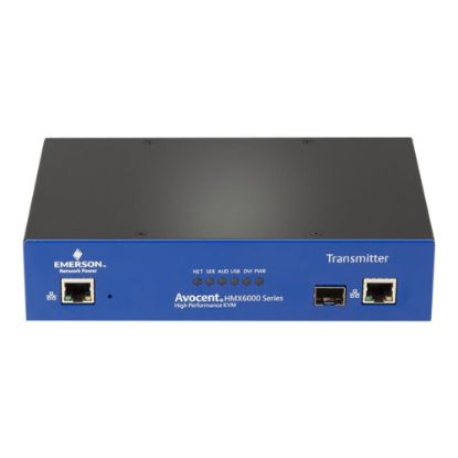 Picture of Vertiv Avocent HMX 6000 | High Performance KVM Extender | KVM Receiver | Dual Receiver | DVI-D Audio SFP (HMX6200R-001) - High Performance KVM Extender | IP-Based KVM Receiver | IP-Based KVM Transmitter | DVI-D