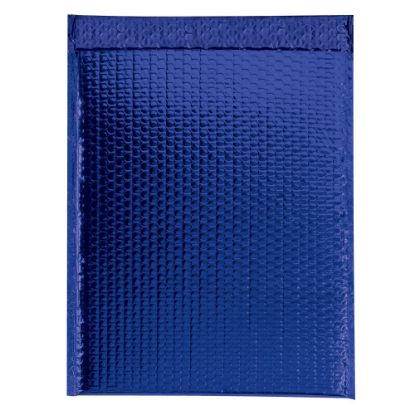 Picture of Partners Brand Blue Glamour Bubble Mailers 13in x 17 1/2in, Pack of 100