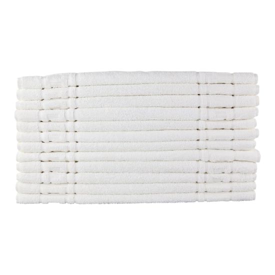 Picture of 1888 Mills Crown Touch Bath Mats, 21in x 32in, White, Pack Of 48 Mats