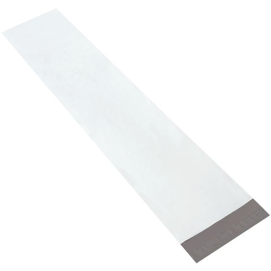 Picture of Partners Brand Long Poly Mailers 9 1/2in x 45in, Pack of 50