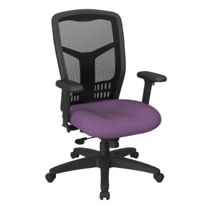 Picture of Office Star ProGrid Mesh High-Back Managers Chair, Purple