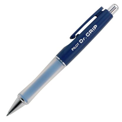 Picture of Pilot Dr. Grip Retractable Ballpoint Pen, Medium Point, 1.0 mm, Blue Barrel, Blue Ink