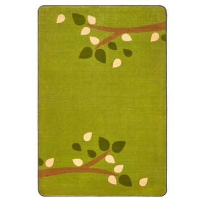 Picture of Carpets for Kids KIDSoft Branching Out Decorative Rug, 8" x 12ft, Green