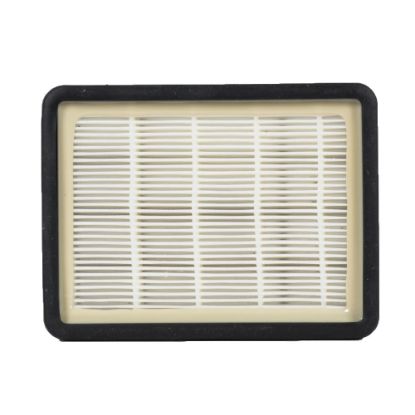 Picture of Sanitaire HF-50 HEPA Vacuum Filter, 4-1/4in x 5-3/4in, White/Black