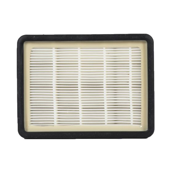 Picture of Sanitaire HF-50 HEPA Vacuum Filter, 4-1/4in x 5-3/4in, White/Black