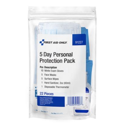 Picture of First Aid Only 5-Day Personal Protection Pack