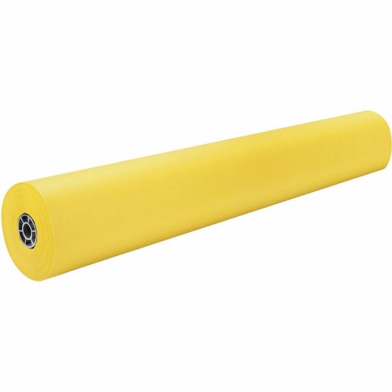 Picture of Pacon Rainbow Duo-Finish Kraft Paper Roll, 36in x 1000ft, Yellow