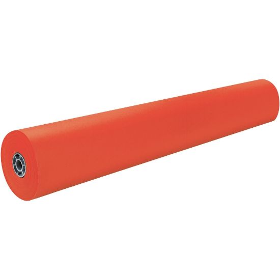 Picture of Pacon Rainbow Duo-Finish Kraft Paper Roll, 36in x 1000ft, Orange