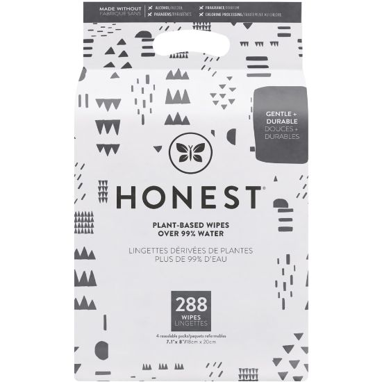 Picture of The Honest Company Honest Baby Wipes, Pattern Play, Pack Of 288 Wipes, H01PWPV23W4PS