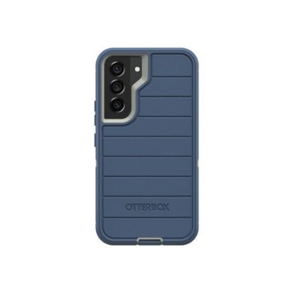 Picture of OtterBox Defender Series Pro Rugged Carrying Case Holster For Samsung Galaxy S22, Fort Blue