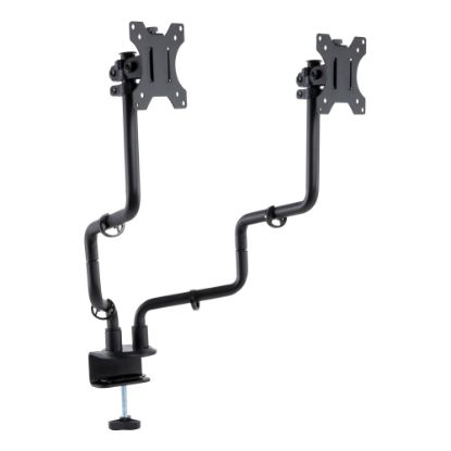 Picture of Allsop Dual-Monitor Arm for up to 32in Monitors, 24-1/2in to 18-1/2inH x 33inW x 19inD, Black