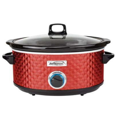 Picture of Brentwood Select 7-Quart Slow Cooker, Red