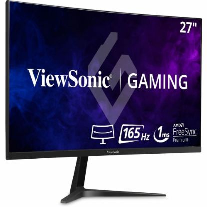 Picture of ViewSonic VX2718-2KPC-MHD 27in QHD LCD Curved Gaming Monitor, FreeSync