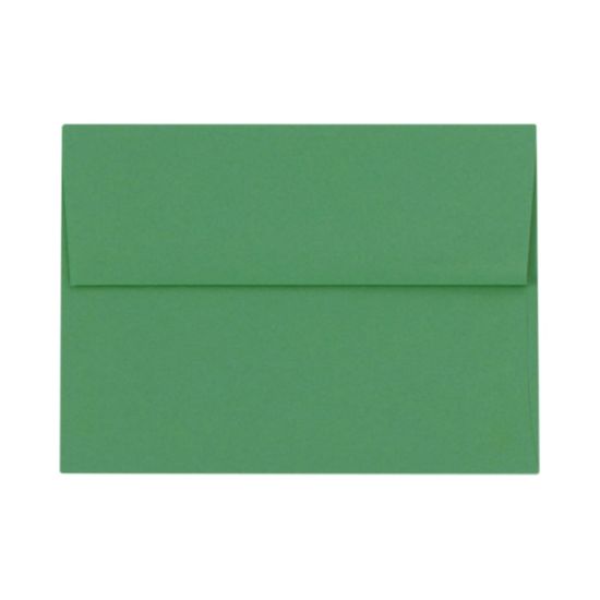 Picture of LUX Invitation Envelopes, A6, Peel & Press Closure, Holiday Green, Pack Of 50