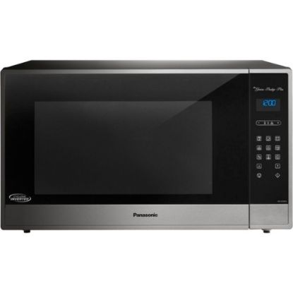 Picture of Panasonic NN-SE985S Microwave Oven - Single - 24in Width - 2.2 ft� Capacity - Microwave - Built-in Installation - 10 Power Levels - 1250 W Microwave Power - 16.54in Turntable - 120 V AC - Countertop - Stainless Steel