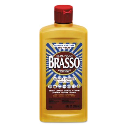 Picture of BRASSO Metal Surface Polish, 8 Oz Bottle, Case Of 8