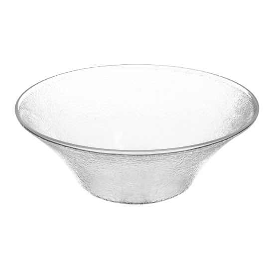 Picture of Carlisle Pebbled Salad Bowls, 192 Oz, Clear, Pack Of 4