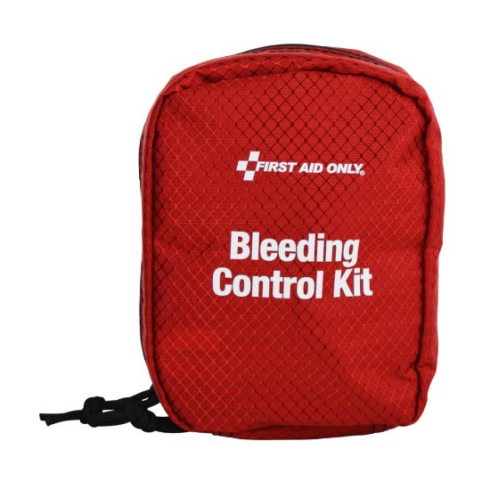 Picture of First Aid Only Bleed Control Basic Pro Kit, 9-5/8inH x 15inW x 5inD, White