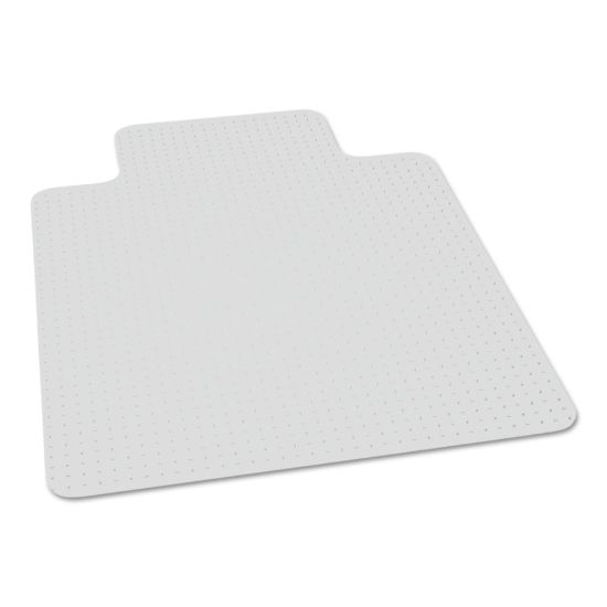 Picture of SKILCRAFT Biobased Chair Mat With Lip for Low/Medium Pile Carpet, 45in x 53in, Clear (AbilityOne 7220016568328)