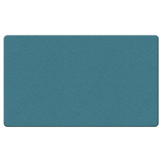 Picture of Ghent Fabric Bulletin Board With Wrapped Edges, 11-7/8in x 47-7/8in, Teal