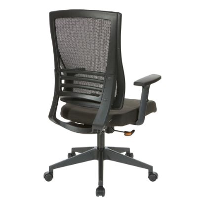 Picture of Office Star WorkSmart Mesh-Back Manager Chair, Black