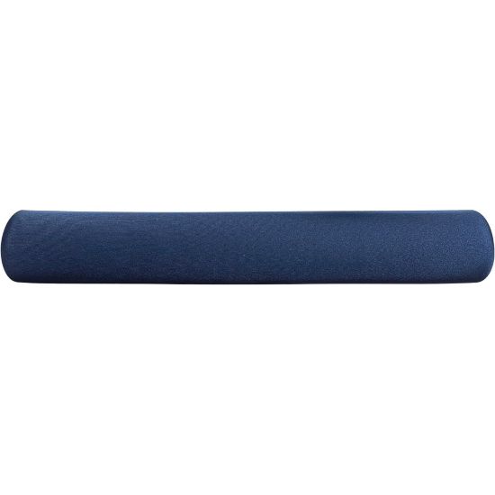 Picture of Compucessory Gel Keyboard Wrist Rest Pads - 19in x 2.87in x 0.75in Dimension - Blue - 1 Pack