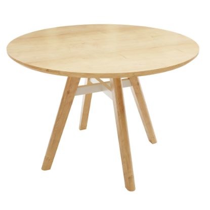 Picture of Safco Resi Sitting-Height Table, 29-1/2inH x 42inW x 42inD, Natural