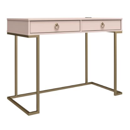 Picture of Ameriwood Home Camila 42inW Writing Desk, Pink