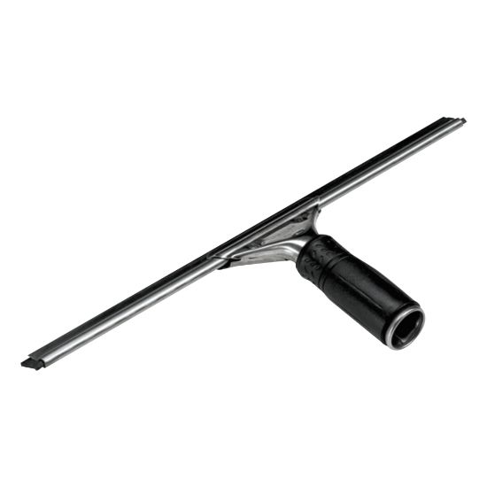 Picture of Unger Pro Stainless-Steel Window Squeegee, 18inW, Black