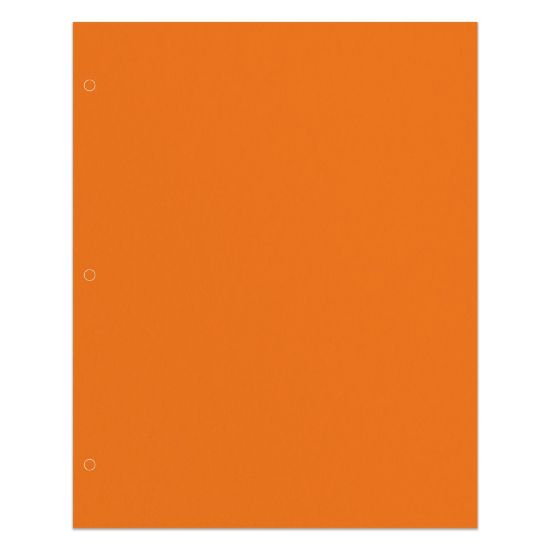 Picture of Office Depot Brand 2-Pocket School-Grade Paper Folder, Letter Size, Orange