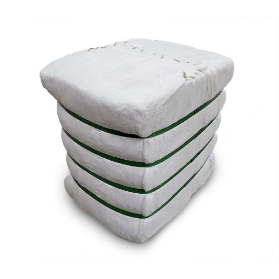 Picture of Pro-Clean Basics Terry Rags, 100 Lb Bale, White