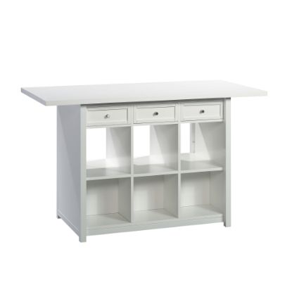 Picture of Sauder Craft Pro 60inW Computer Desk Work Table, White