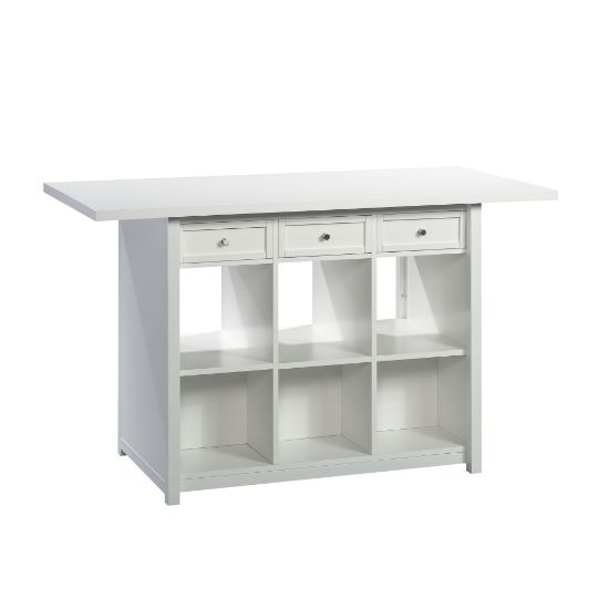 Picture of Sauder Craft Pro 60inW Computer Desk Work Table, White