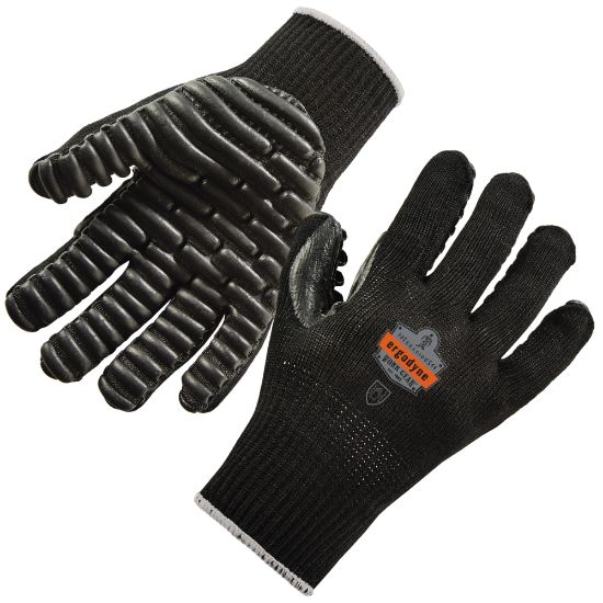 Picture of Ergodyne ProFlex 9003 Certified Lightweight Anti-Vibration Gloves, Medium, Black