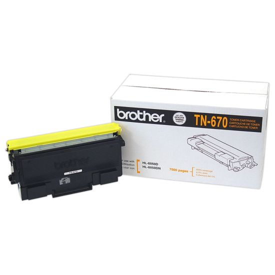 Picture of Brother TN-670 Black Toner Cartridge, TN-670BK