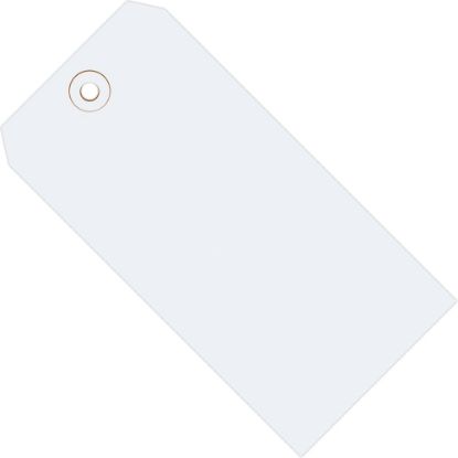 Picture of Partners Brand Color Shipping Tags, #1, 2 3/4in x 1 3/8in, White, Box Of 1,000