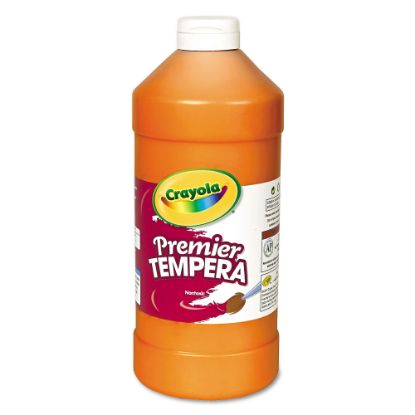 Picture of Crayola Premier Tempera Paint, 32 Oz, Orange