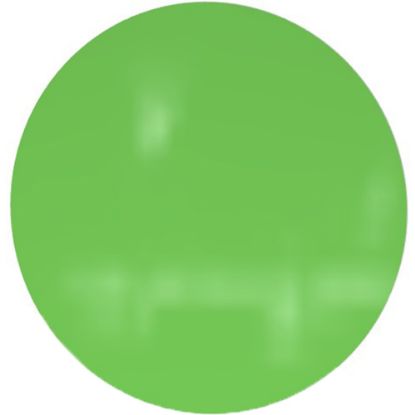 Picture of Ghent Coda Low-Profile Circular Magnetic Dry-Erase Glassboard, 36in, Green