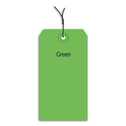 Picture of Partners Brand Prewired Color Shipping Tags, #1, 2 3/4in x 1 3/8in, , Box Of 1,000