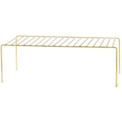 Picture of Better Houseware Medium Storage Shelf, 8-1/4in x 16-3/4in, Brass