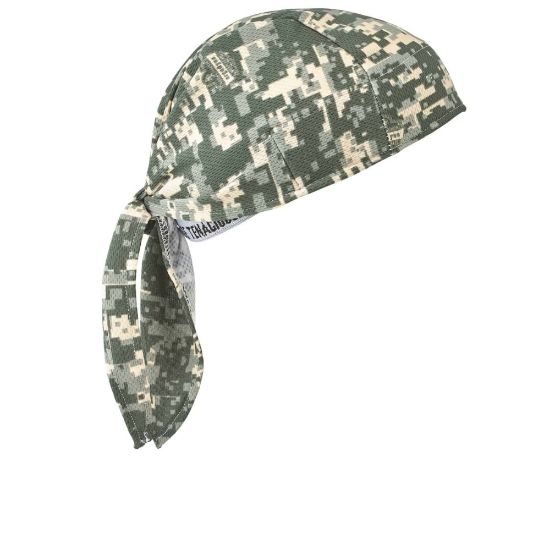 Picture of Ergodyne Chill-Its 6615 High-Performance Dew Rags, Camo, Pack Of 6 Dew Rags