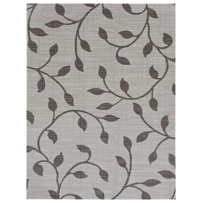 Picture of Foss Floors Area Rug, 6ftH x 8ftW, Vine, Dark Gray/Light Gray